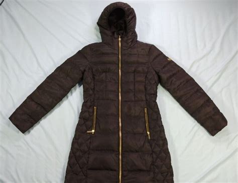 Michael Kors Quilted Lightweight Snap and Zipper Jacket 79675 .